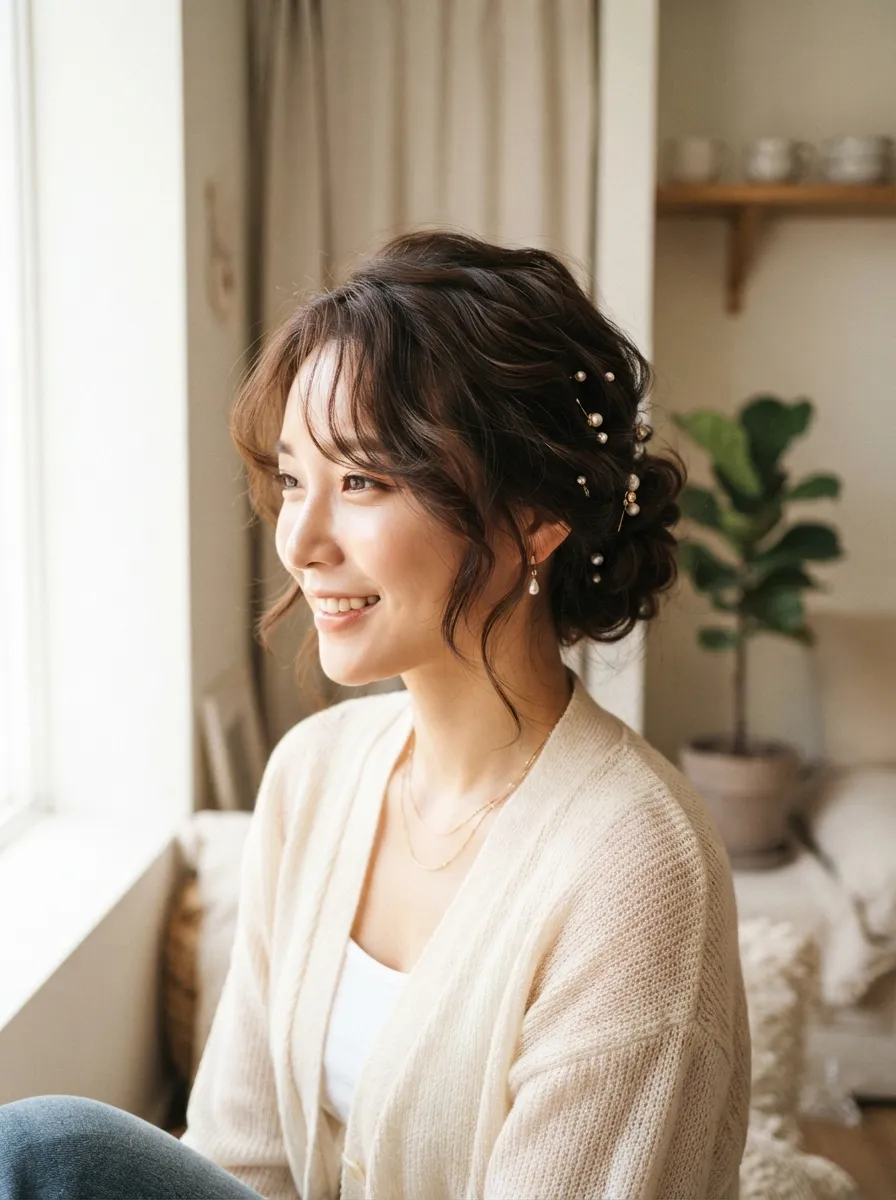 Romantic Loose Updo