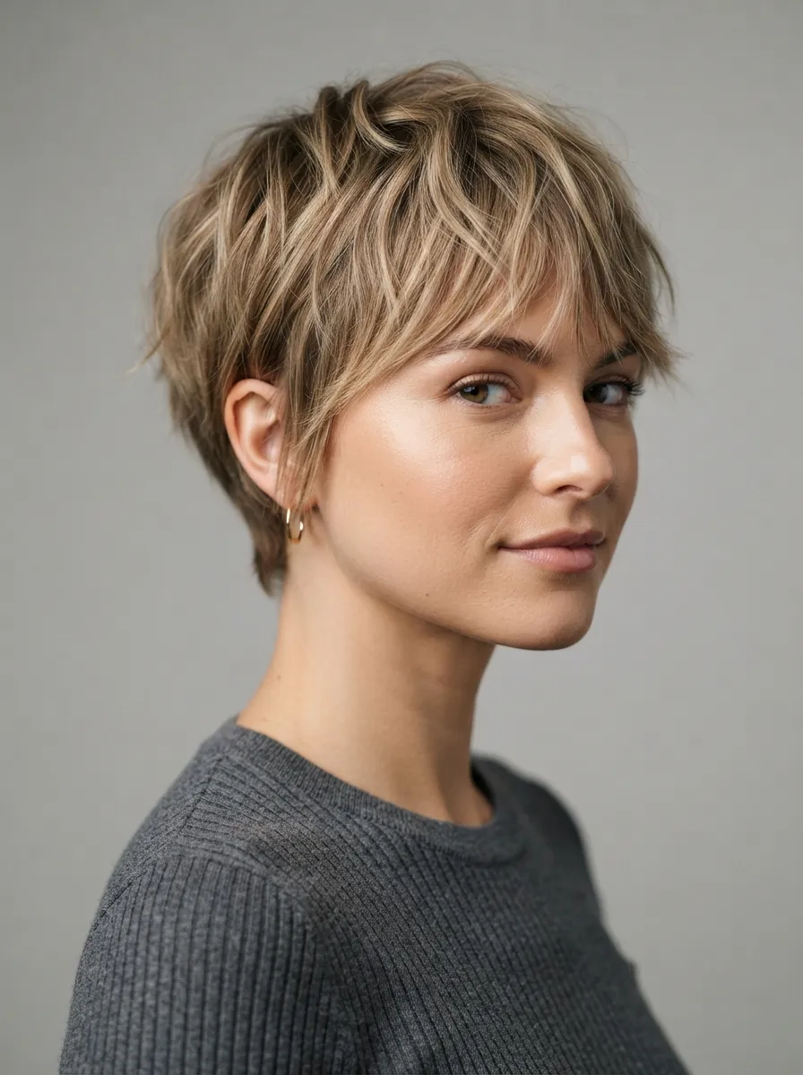 Shaggy Pixie Layers