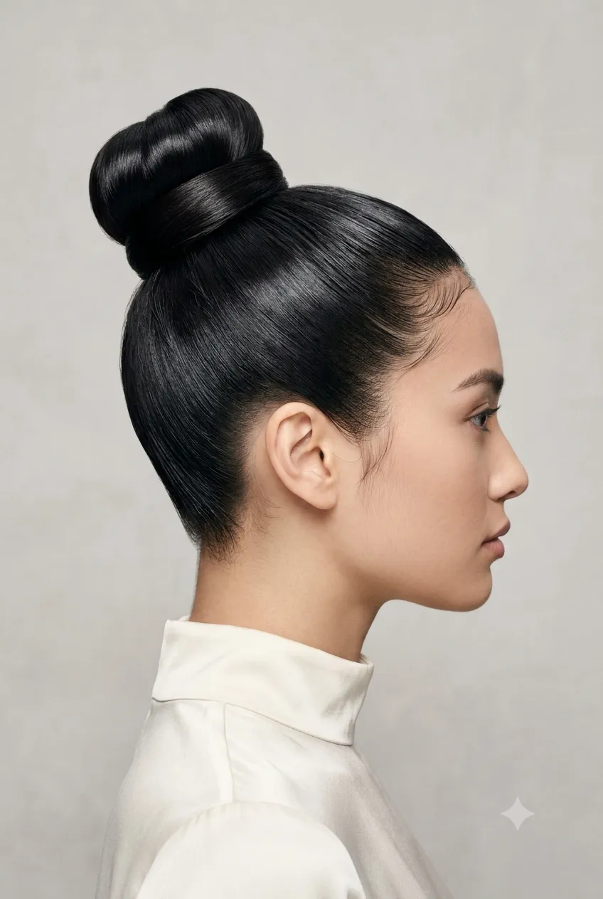 Sleek High Bun