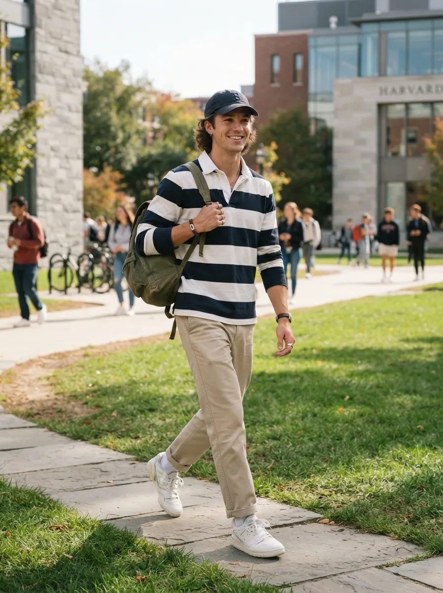 Striped Rugby Shirt