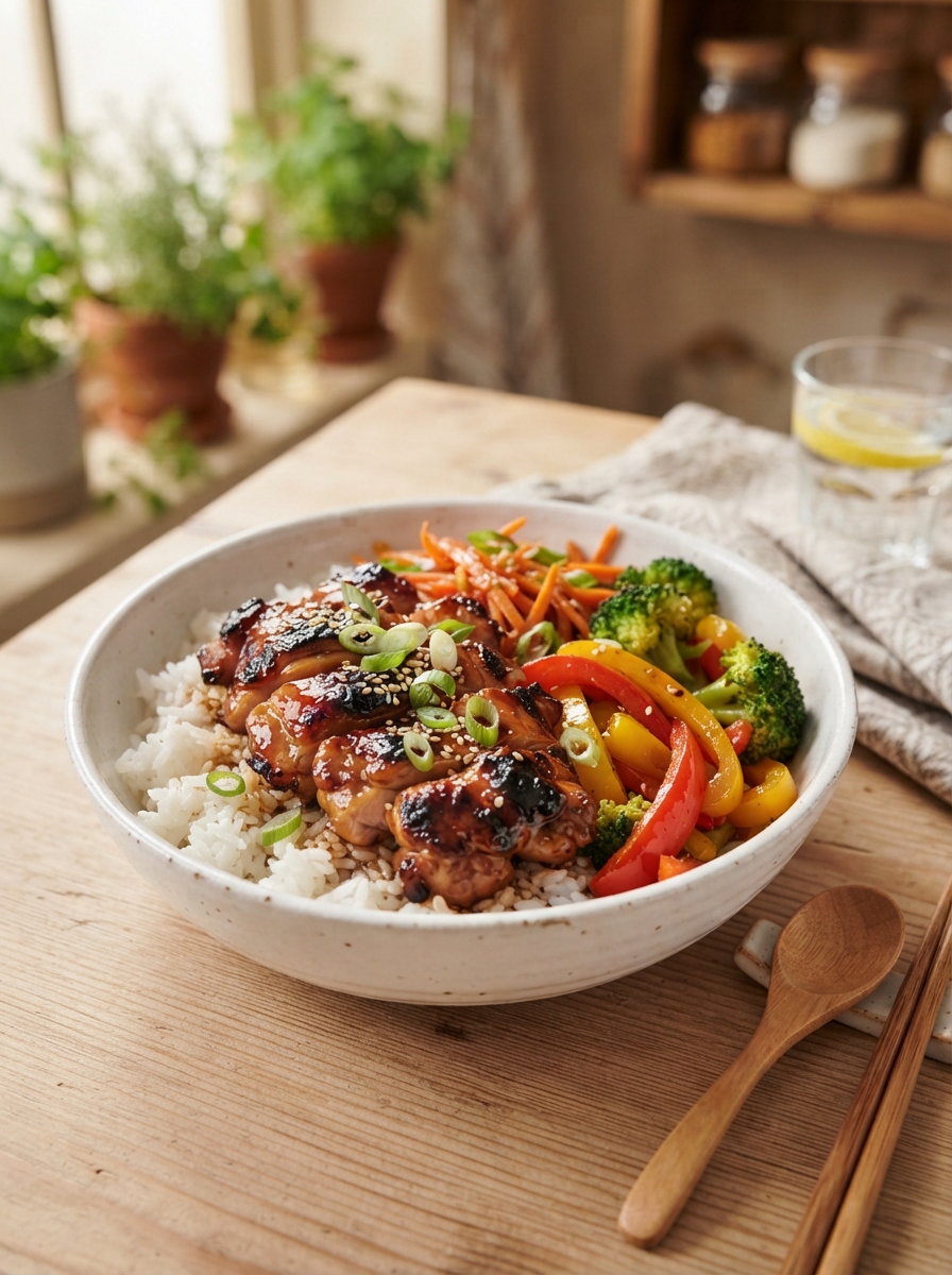Teriyaki Chicken Bowls