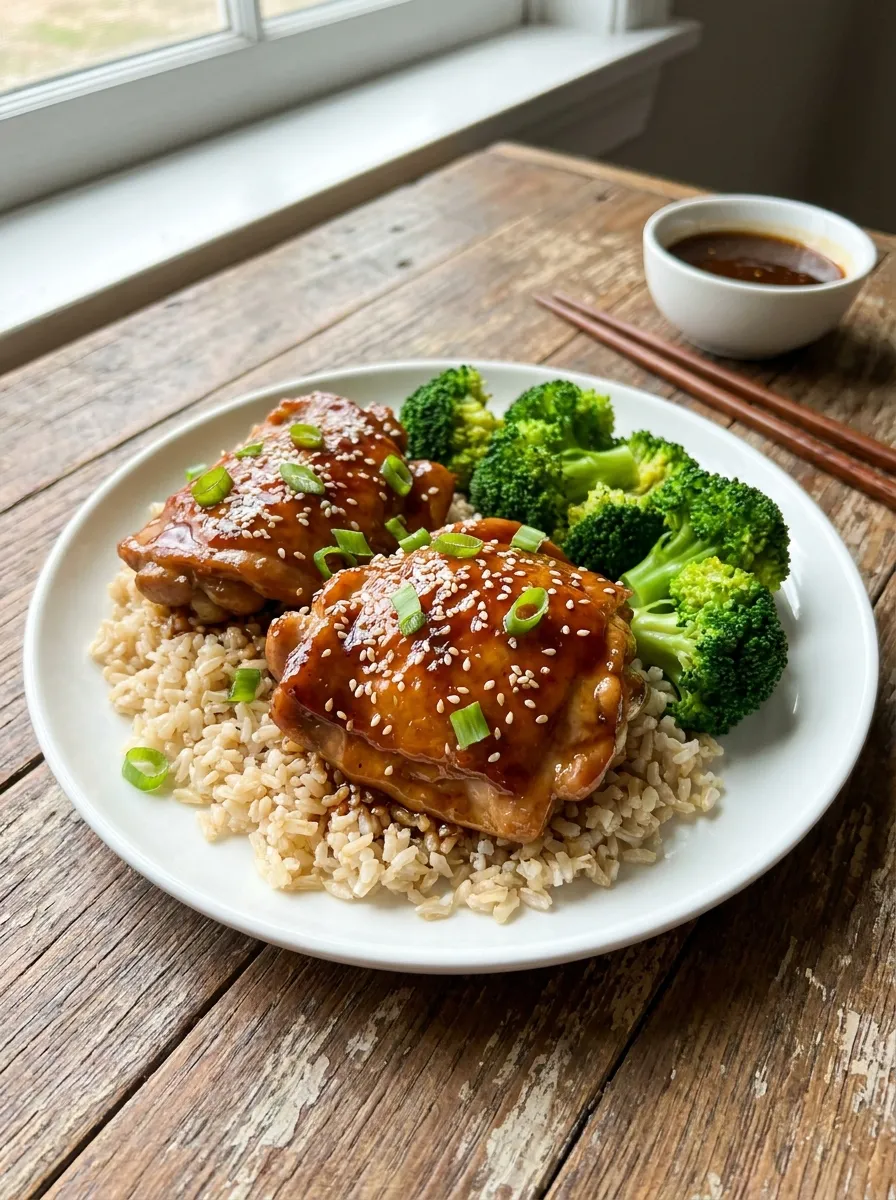 Teriyaki Chicken Thighs