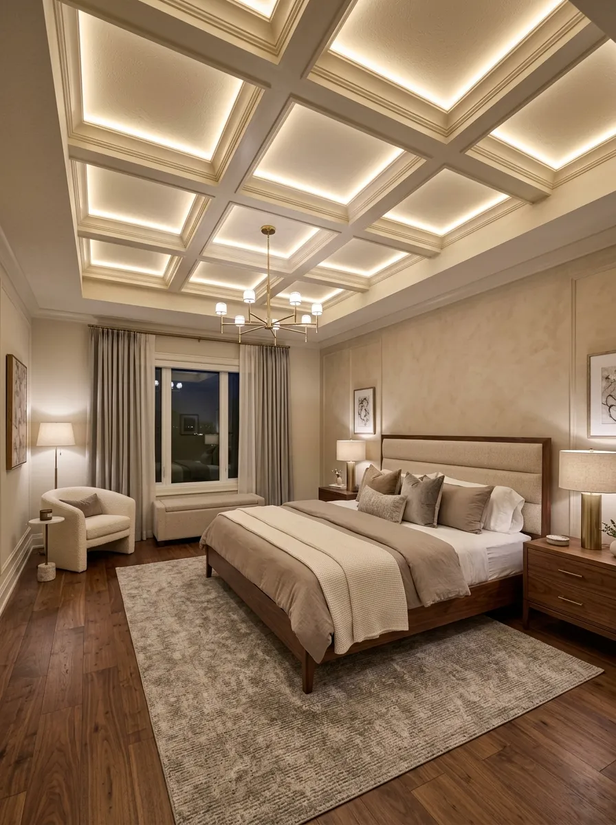 Textured Ceiling Design