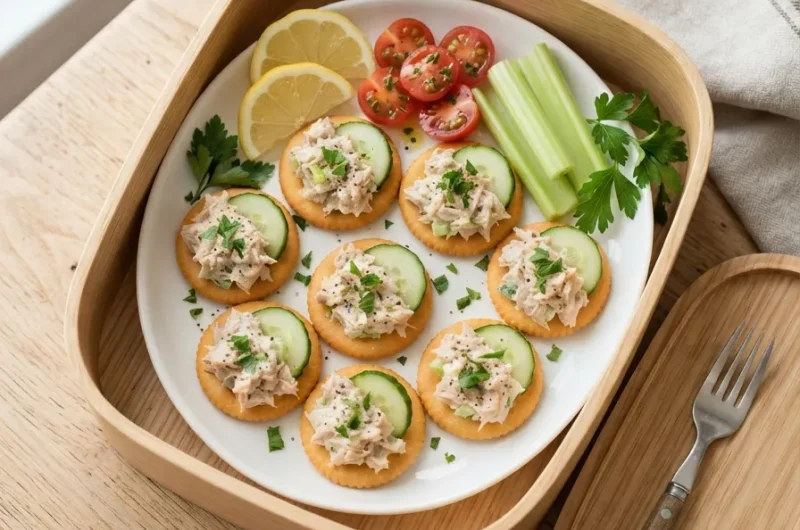 Tuna Salad Crackers