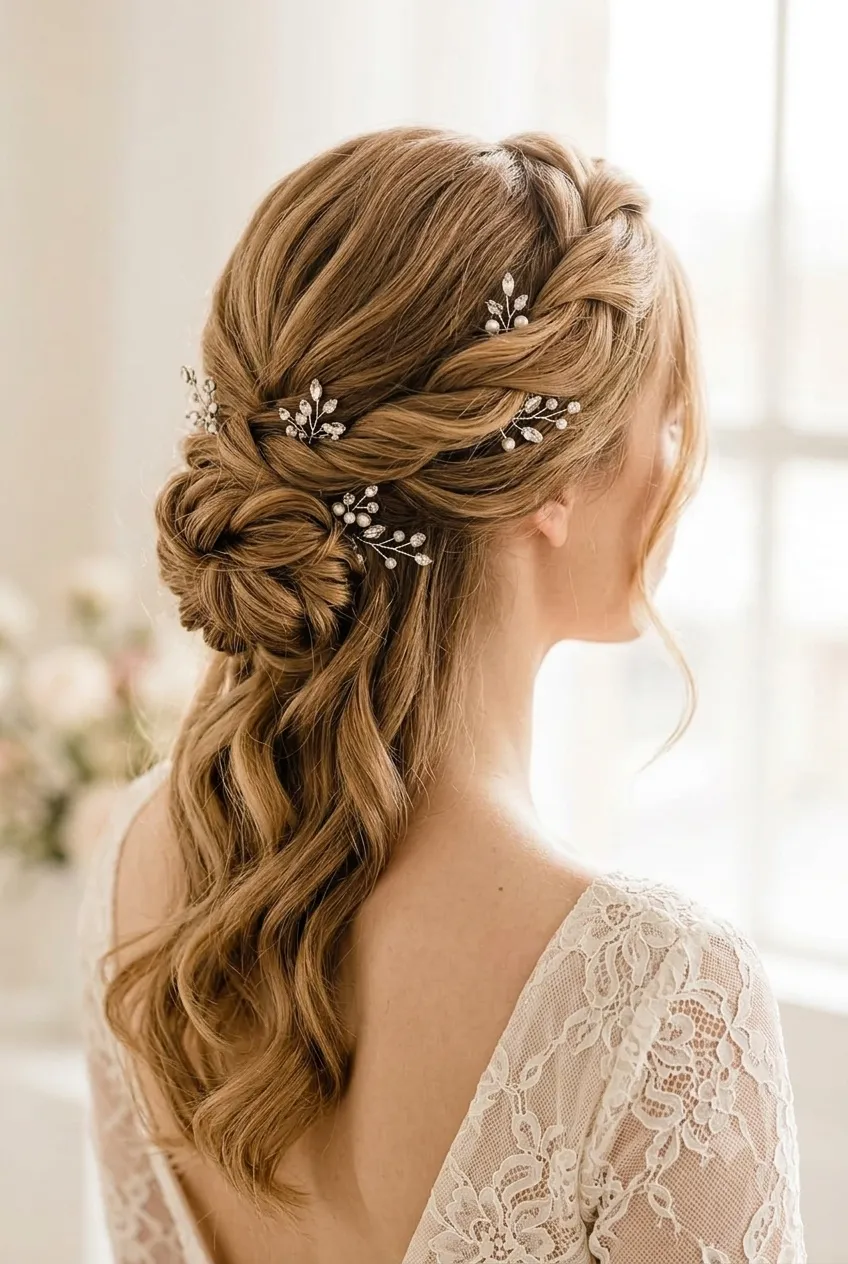 Twisted Halo Updo