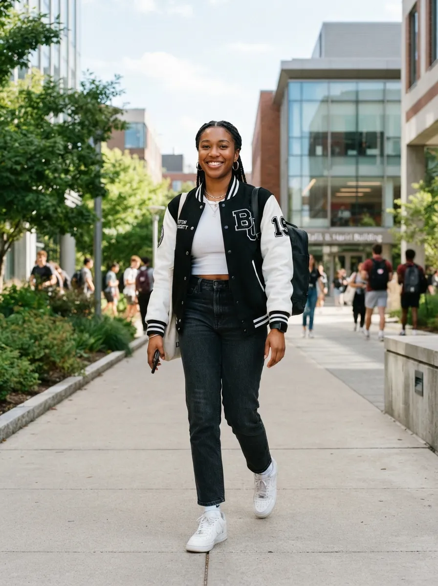 Varsity Jacket Style