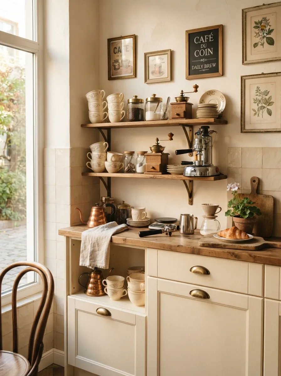 Vintage Café Corner