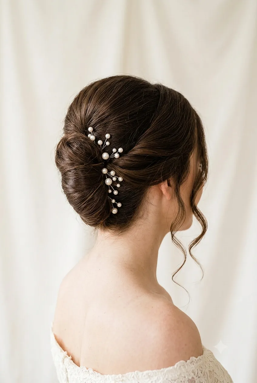 Voluminous French Twist