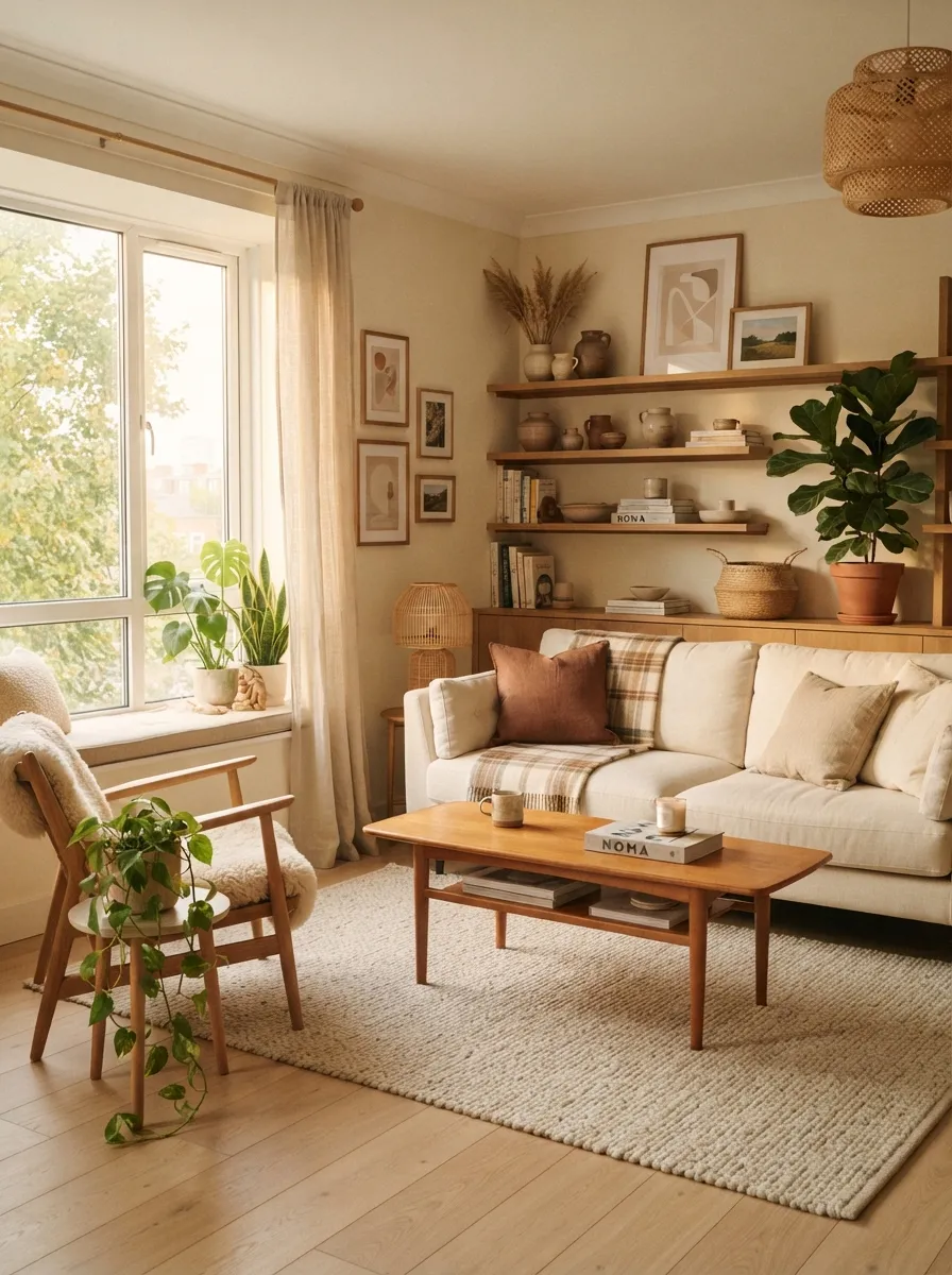 Warm Wood Accents