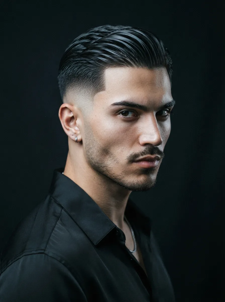 Wet Look Fade