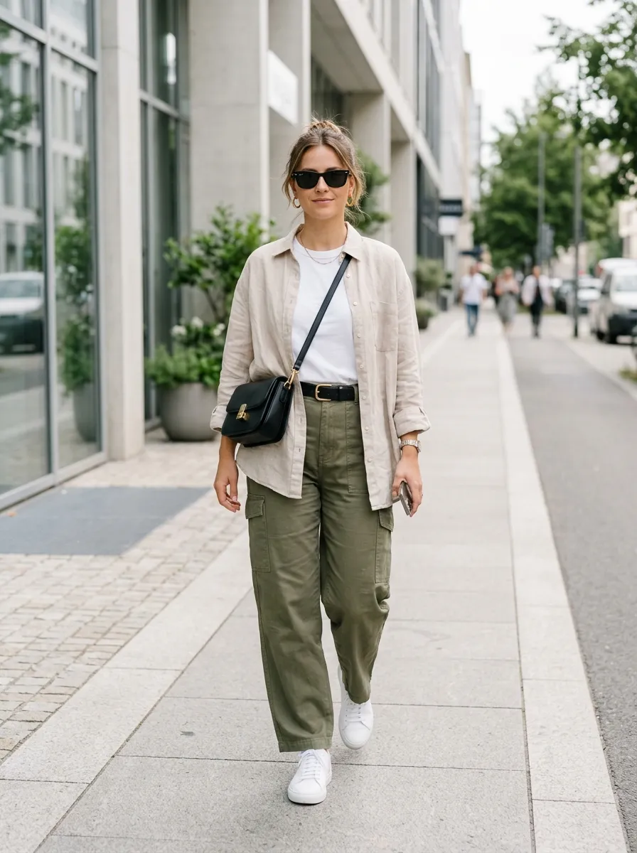 White Tee Layers