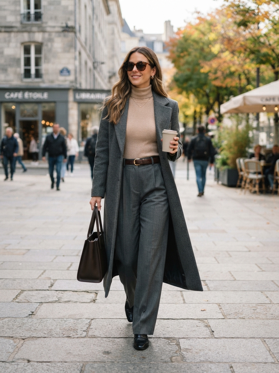 Wide-Leg Trousers