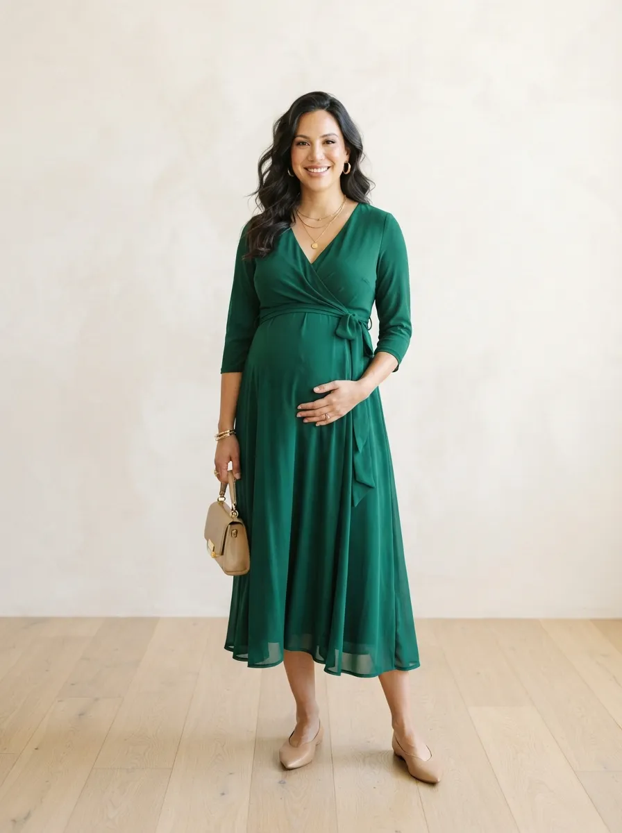 Wrap Style Dress