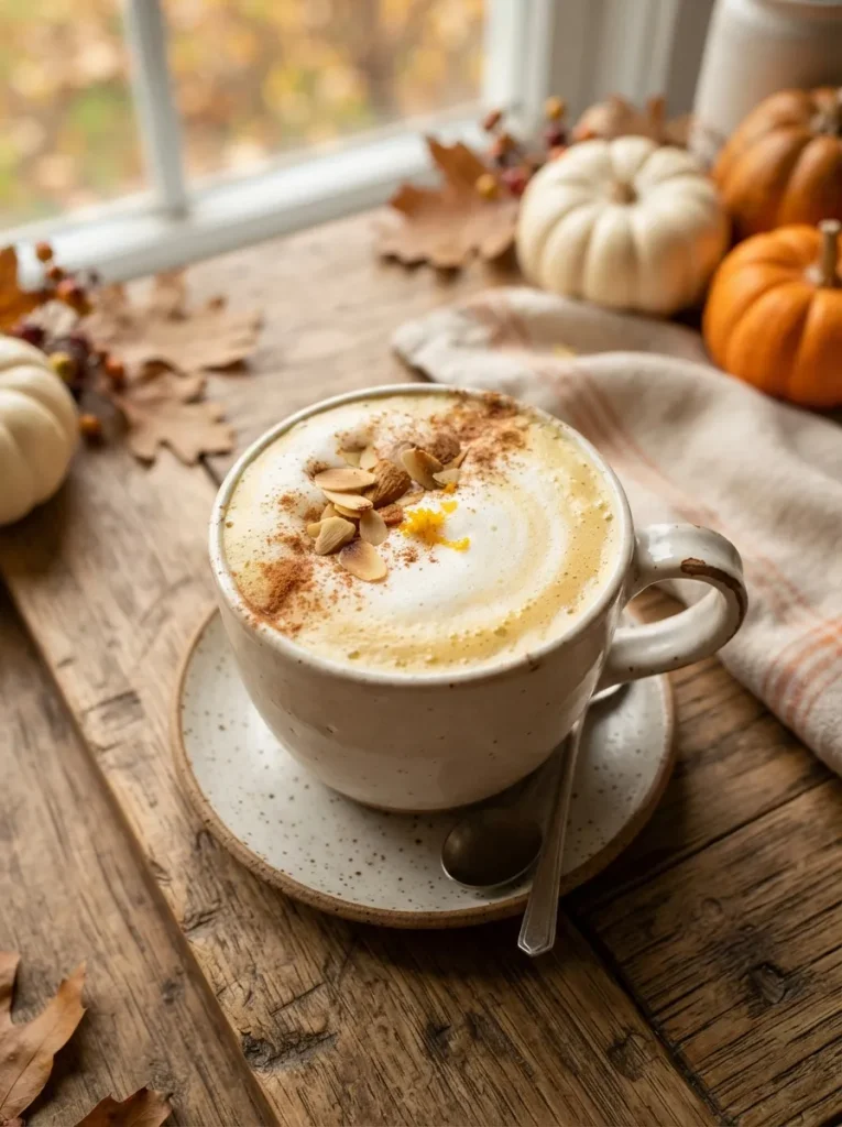 Almond Milk Pumpkin Latte