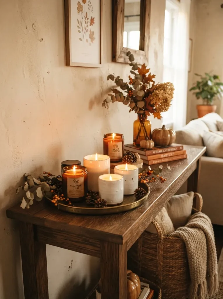 Amber Candle Corners