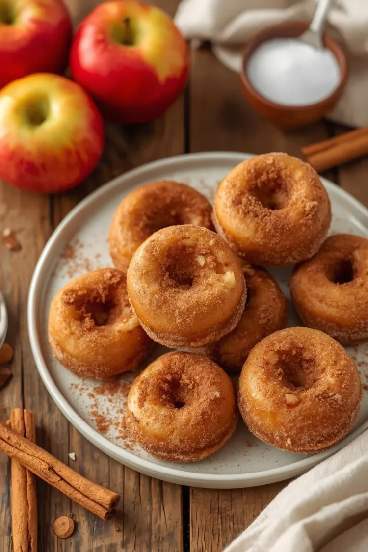 Apple Cinnamon Donuts