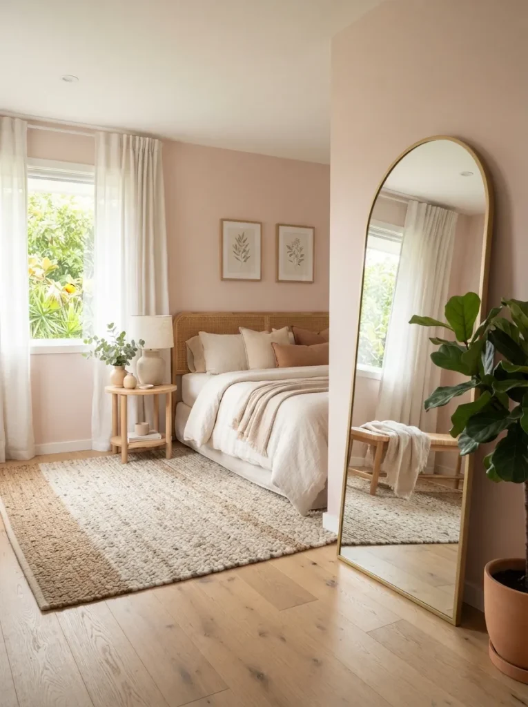  Arched Floor Mirror