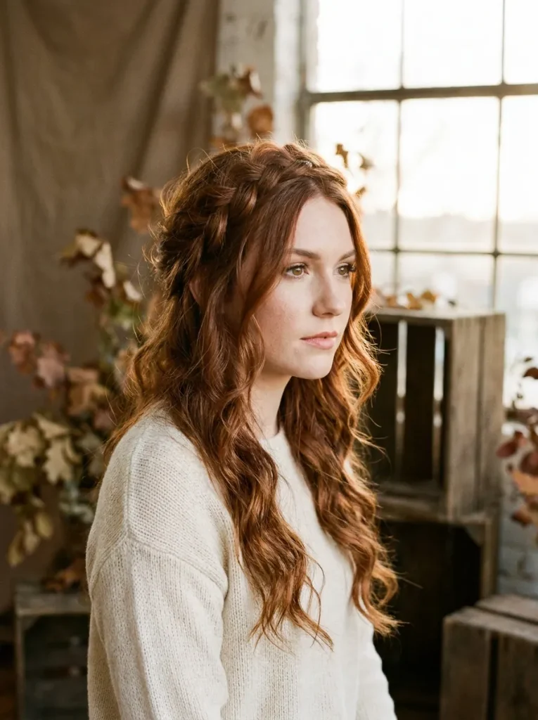 Auburn Braided Crown