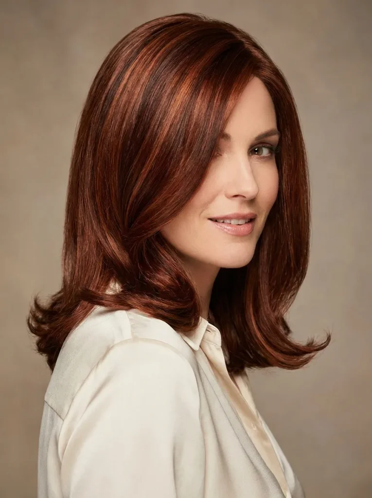 Auburn Side Part