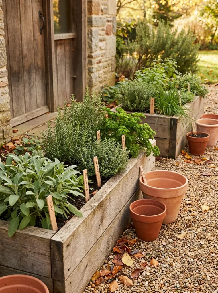 Autumn Herb Corner
