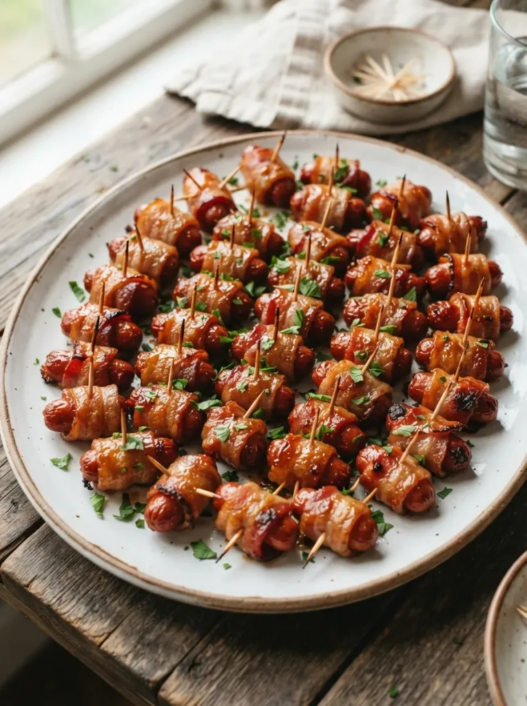Bacon Wrapped Smokies