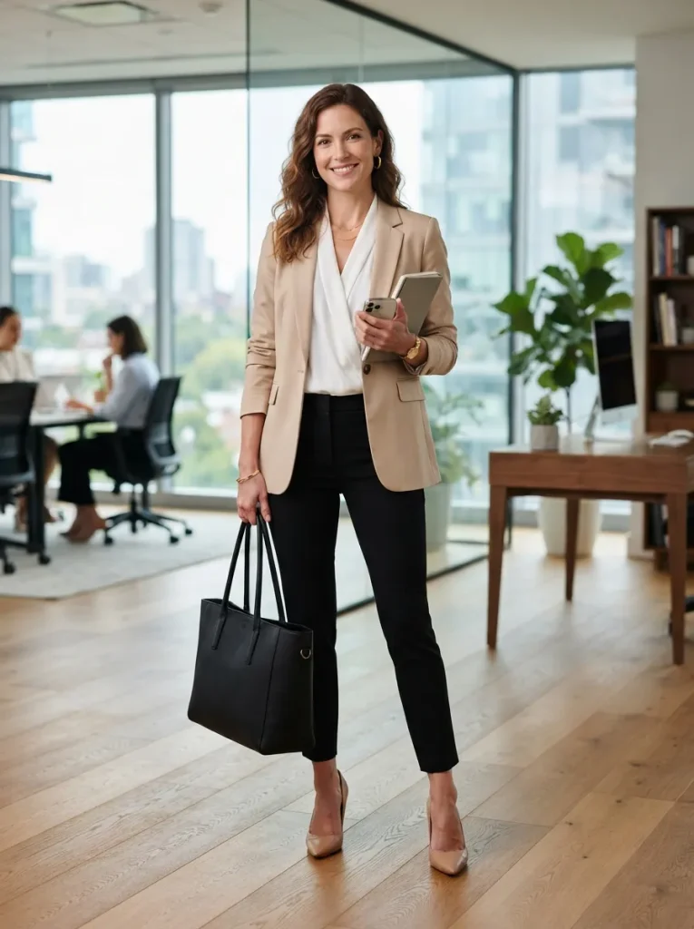 Blazer Layer Look