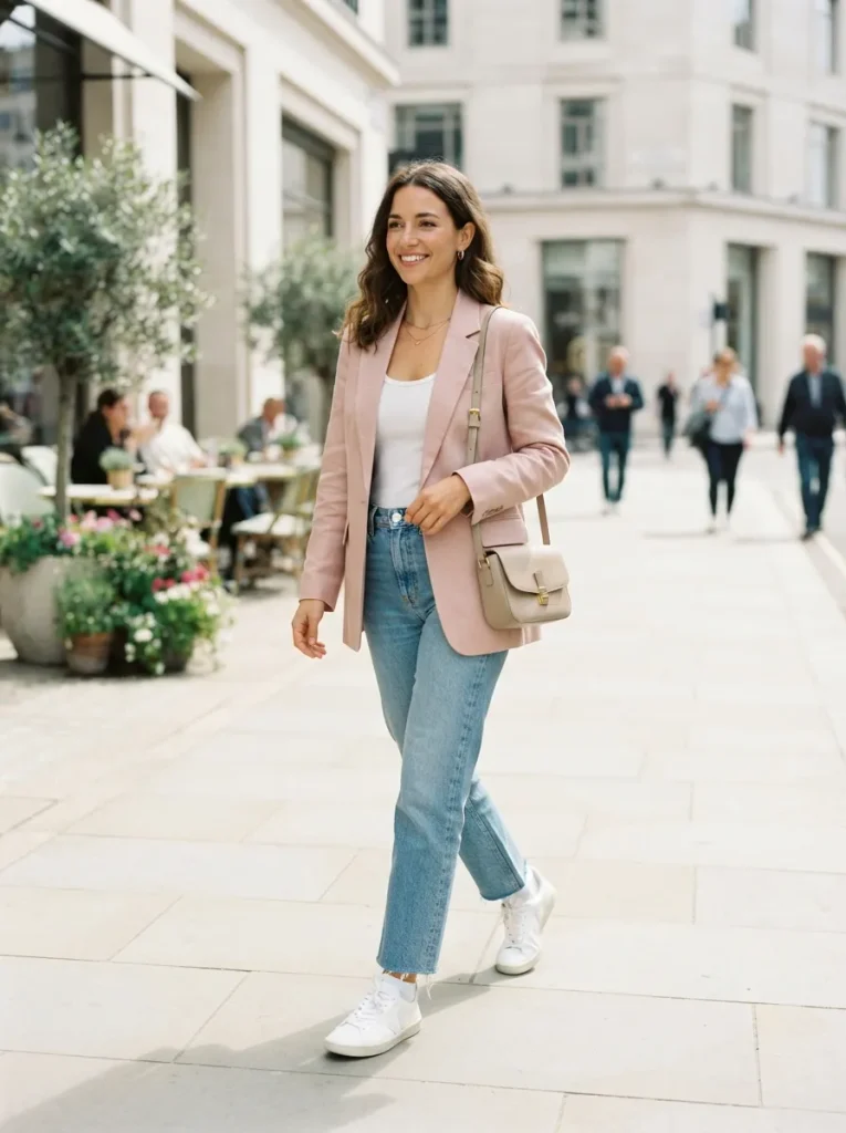Blush Pink Blazer
