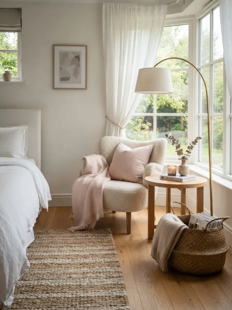 Bouclé Accent Chair