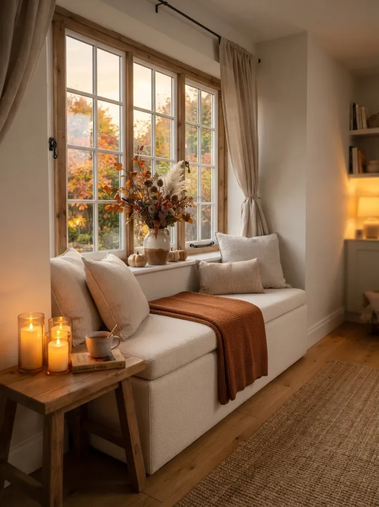 Candlelit Window Nook