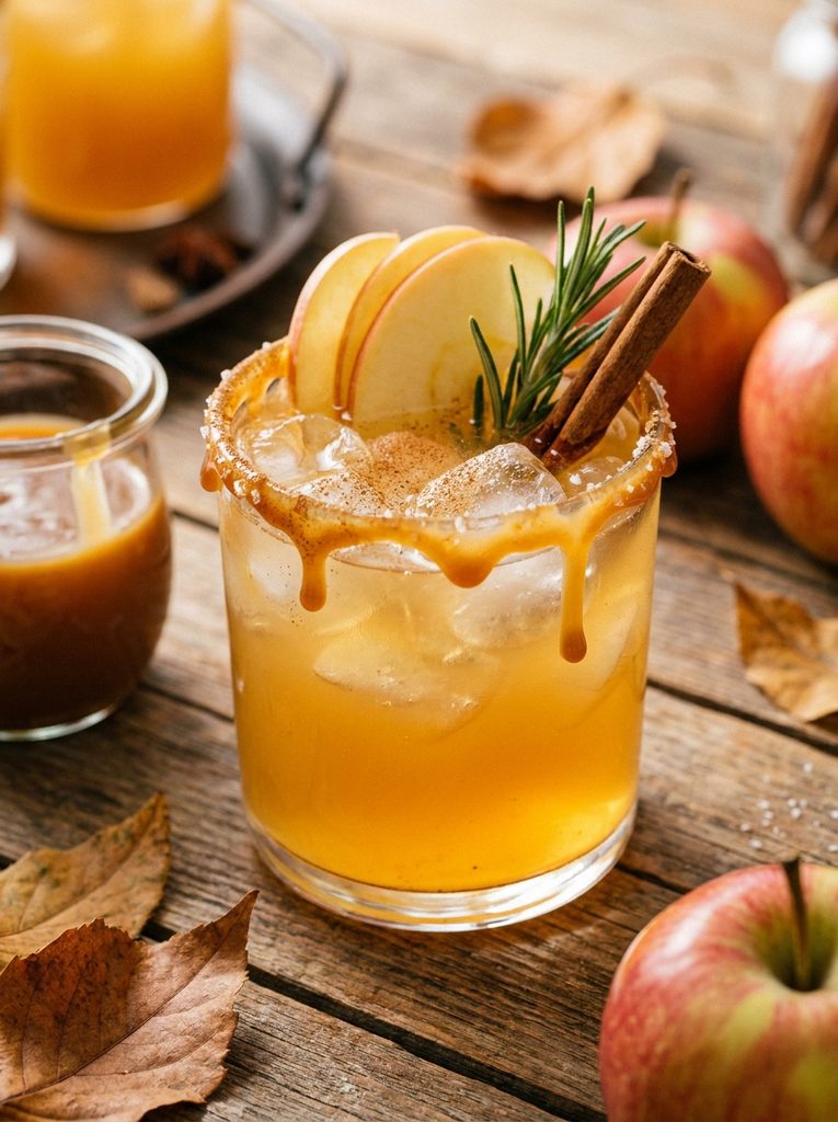 Caramel Apple Mocktail