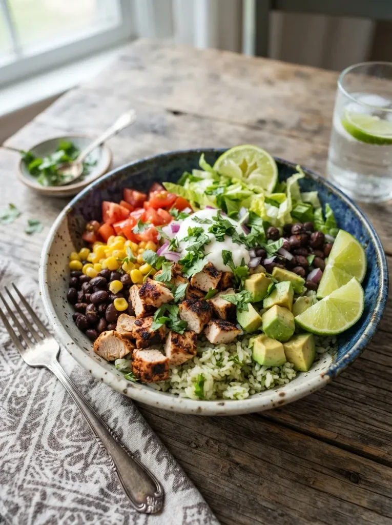 Chicken Taco Bowls