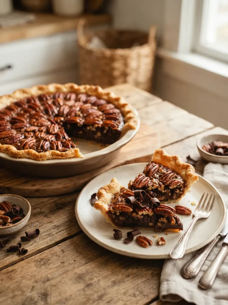 Chocolate Pecan Pie