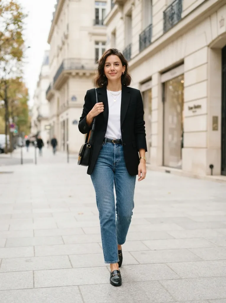 Classic Black Blazer
