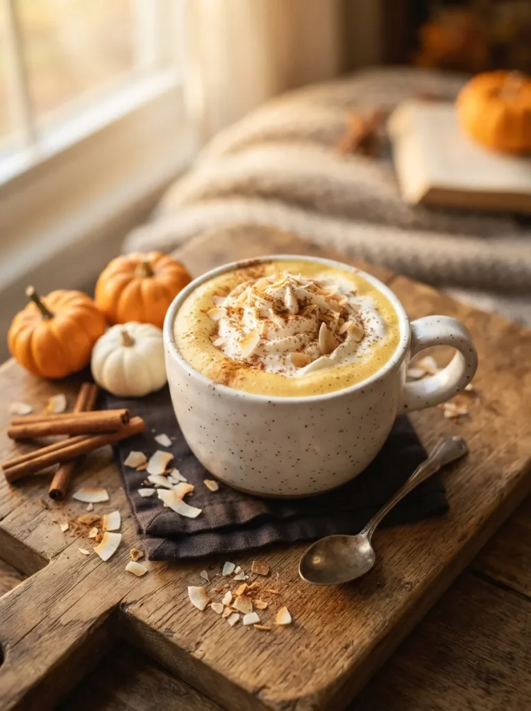 Coconut Pumpkin Latte