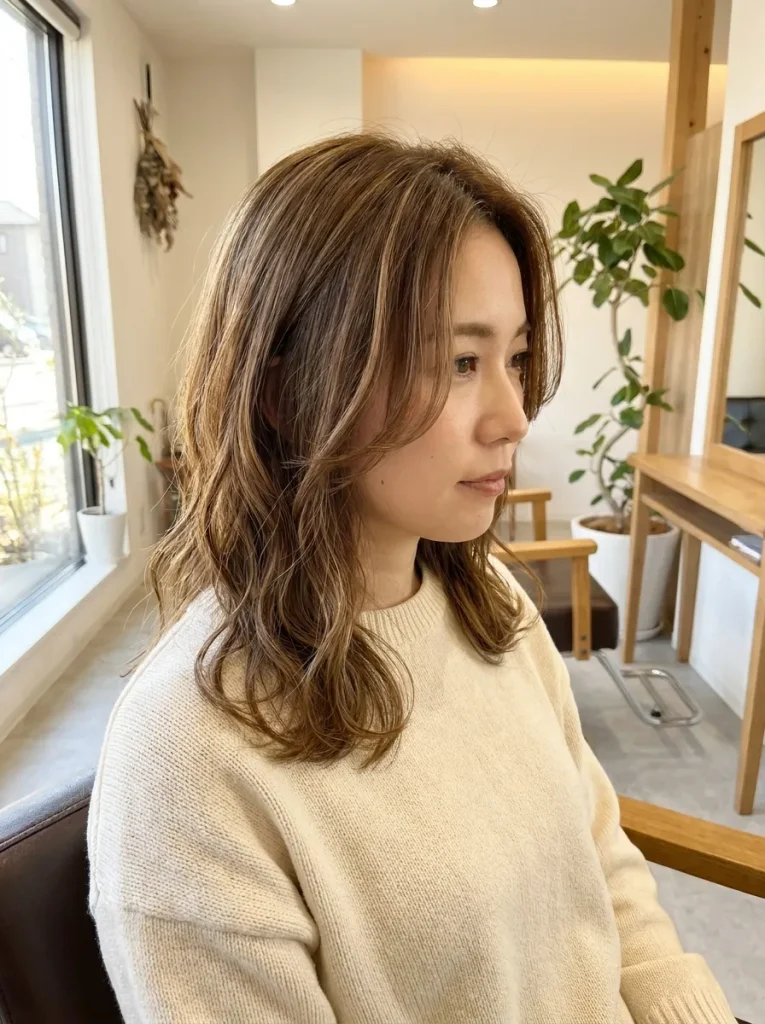 Collarbone Layered Waves