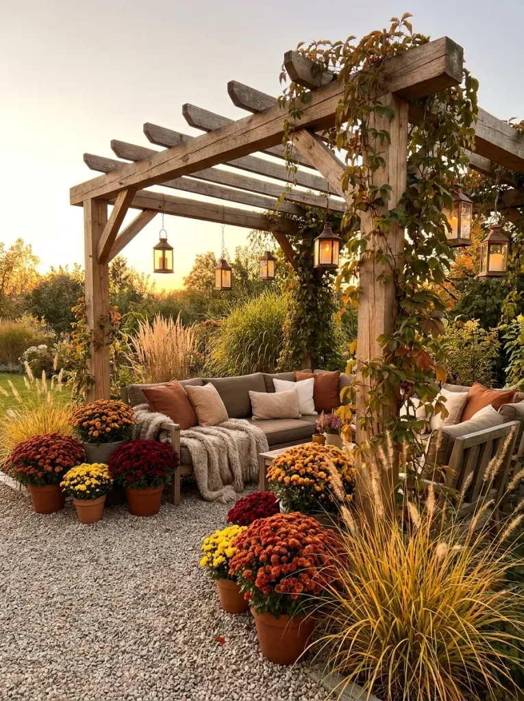 Cozy Garden Pergola