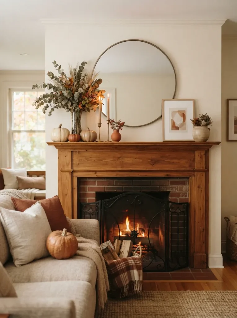 Cozy Mantel Styling