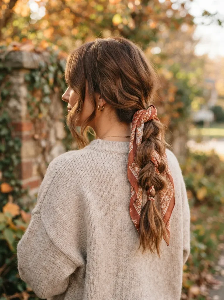Cozy Scarf Braid