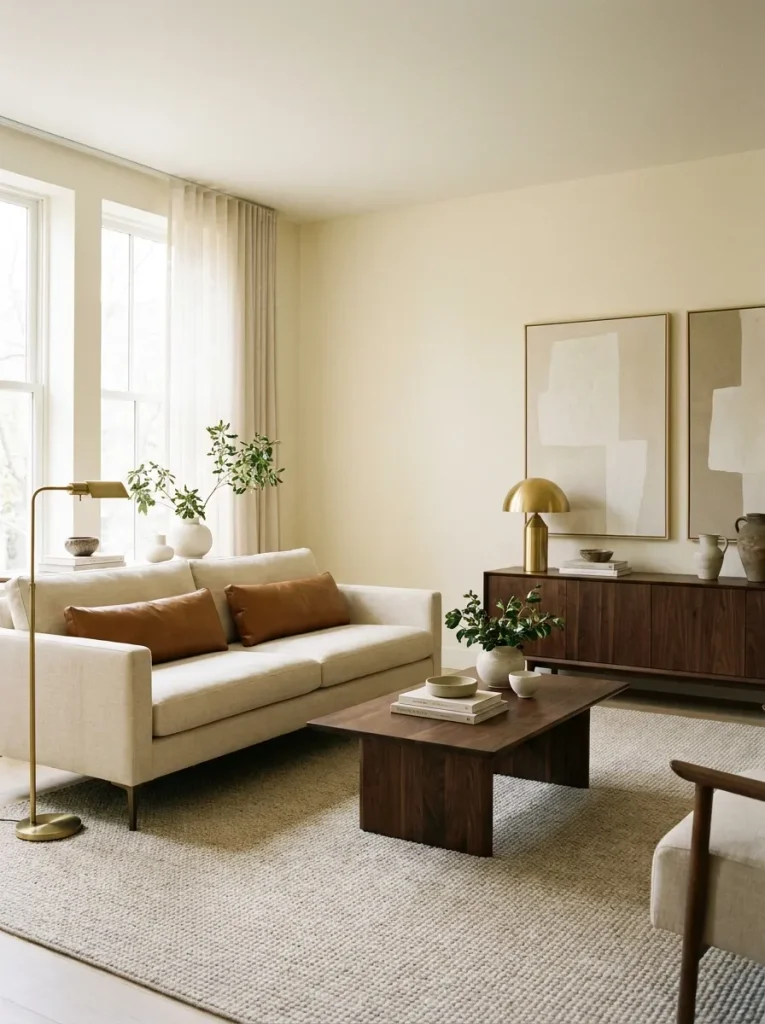 Cream Sofa Pairing