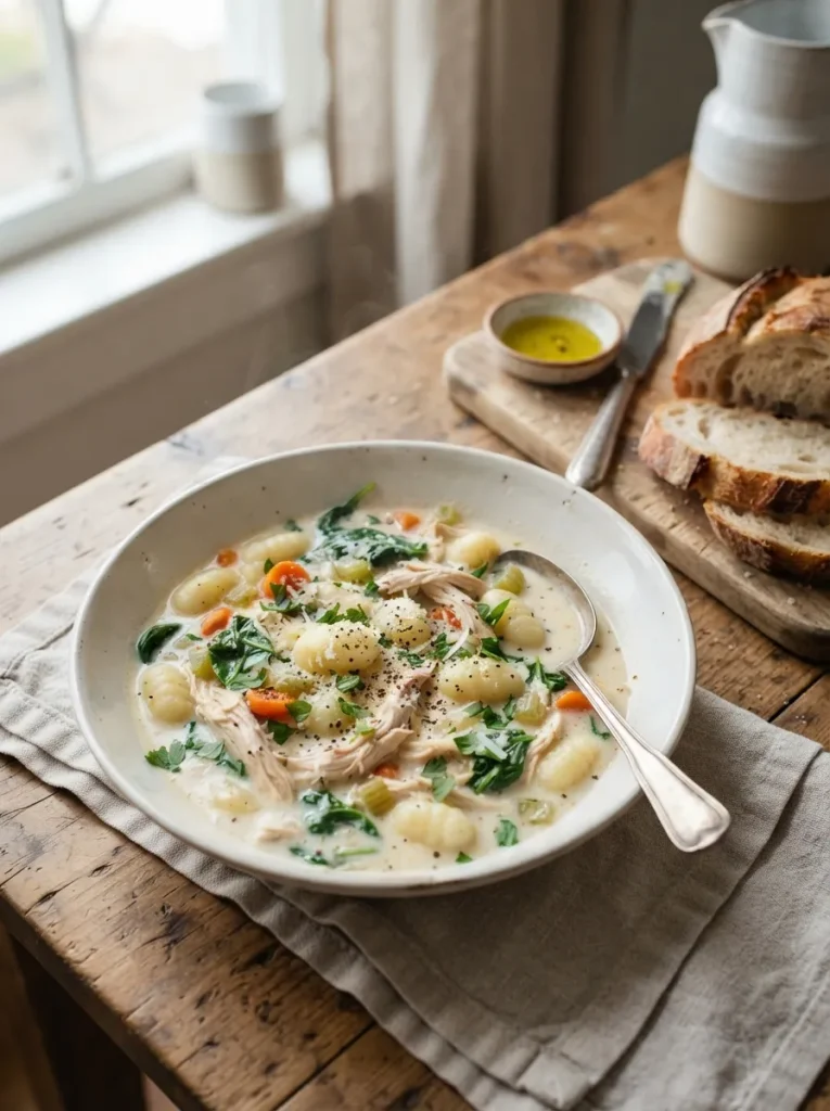 Creamy Chicken Gnocchi