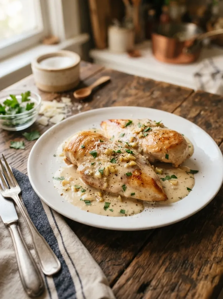 Creamy Garlic Chicken