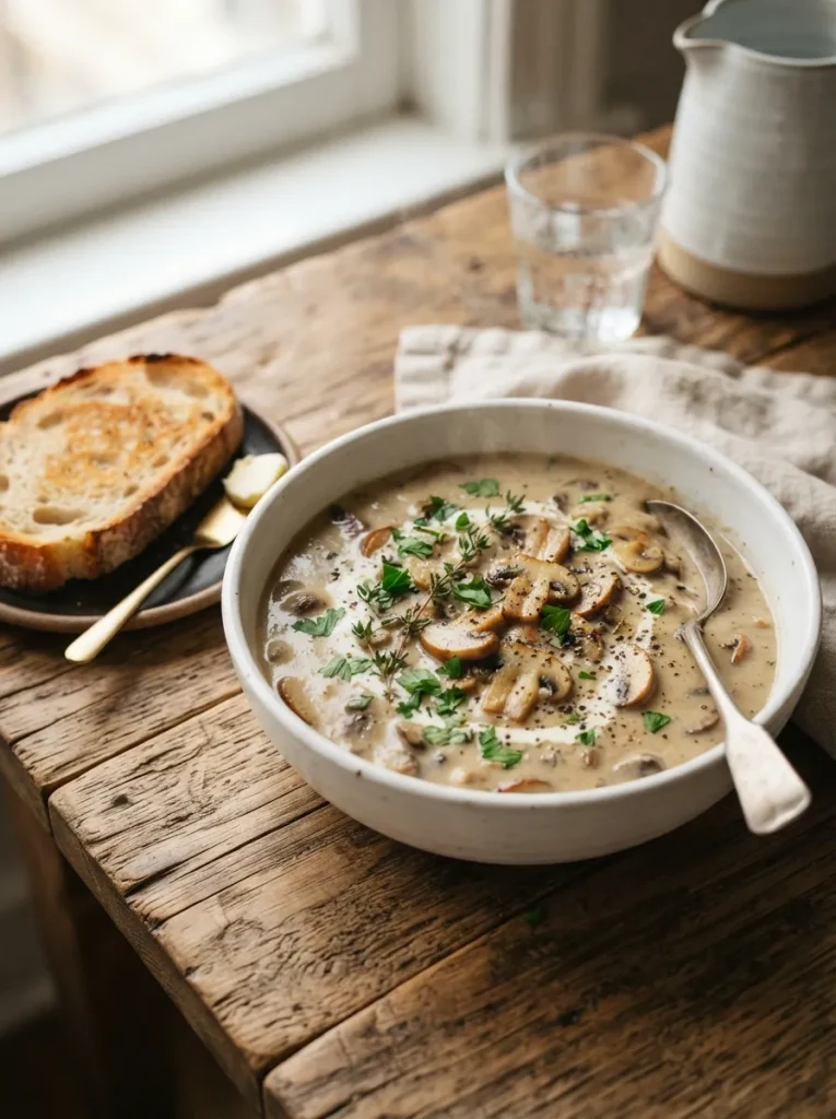 Creamy Mushroom Soup