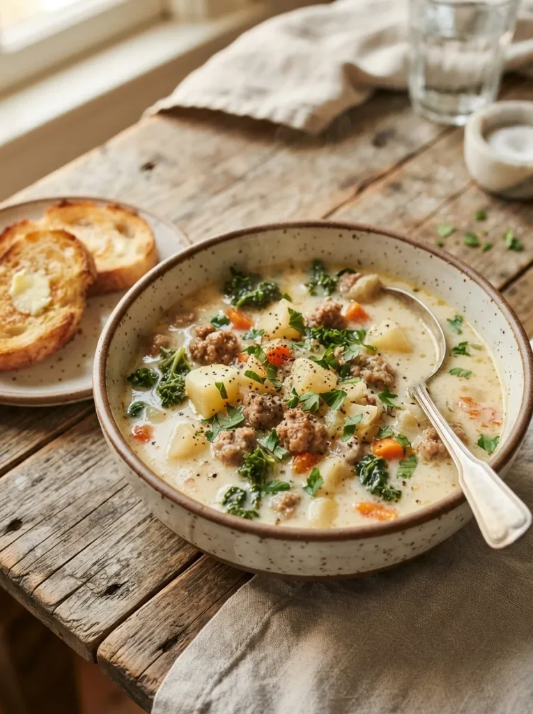 Creamy Sausage Potato Soup