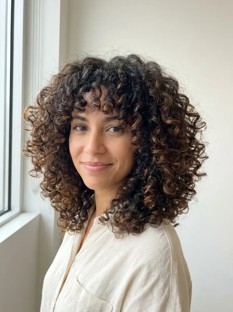 Curly Halo Layers