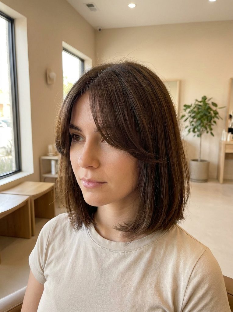 Curtain Fringe Bob