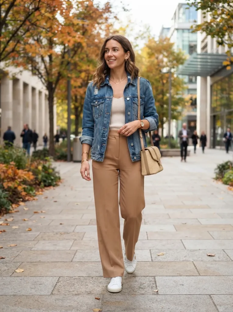 Denim Jacket Trousers