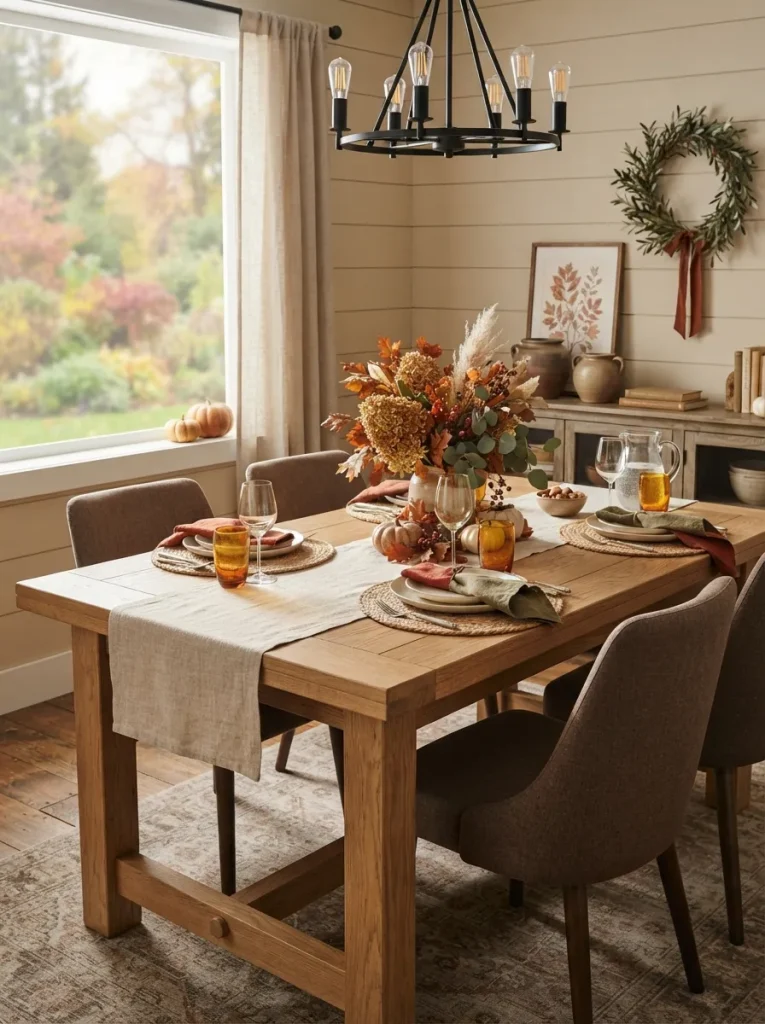 Earthy Dining Layers