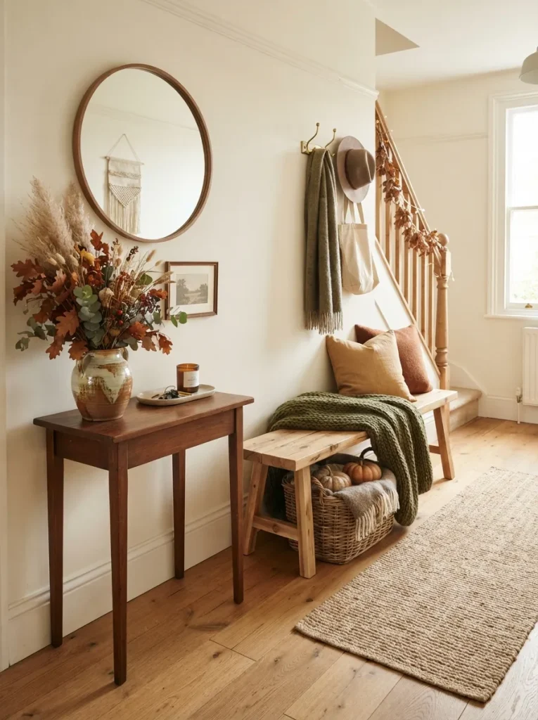 Earthy Entryway Styling
