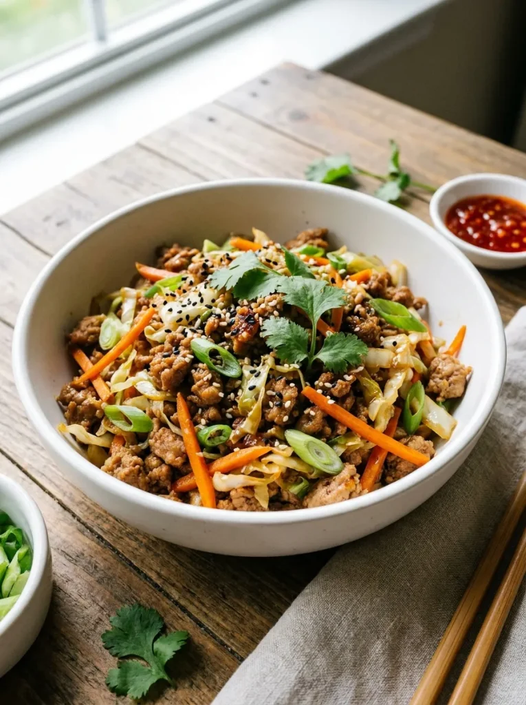 Egg Roll Bowl