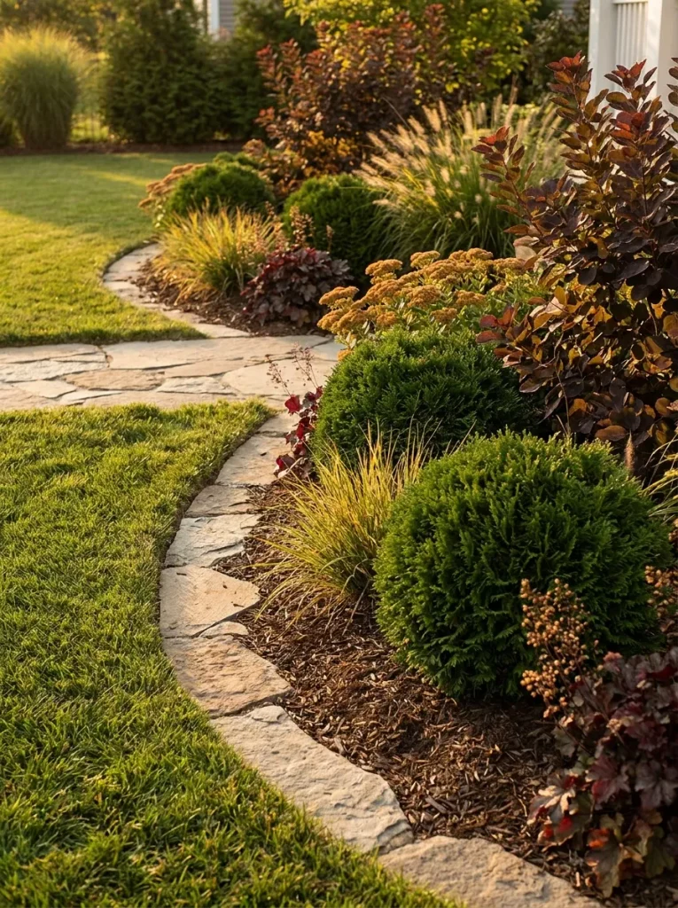 Evergreen Border